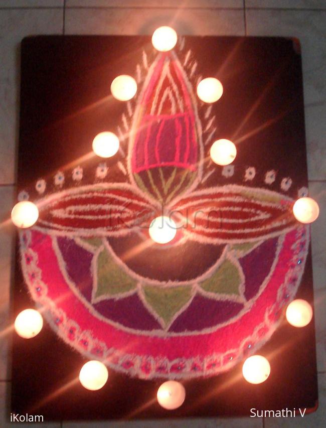 Rangoli: Karthigai Rangoli