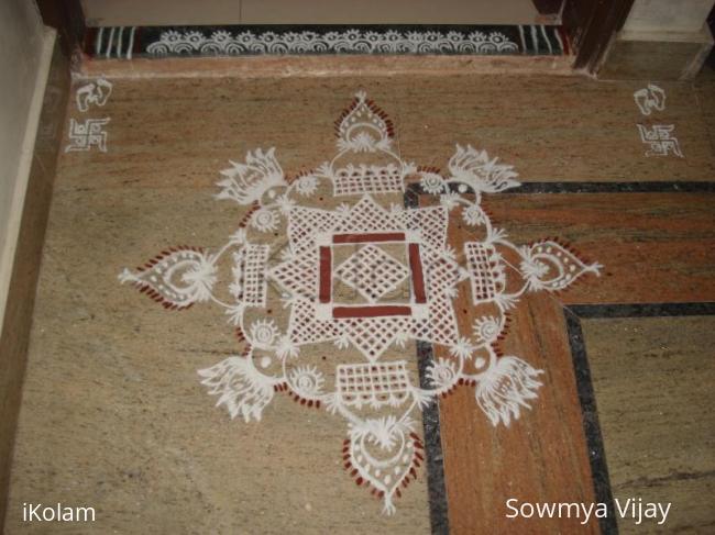 Rangoli: Friday kolam