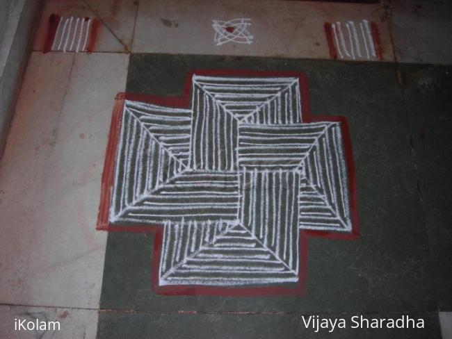 Rangoli: padi kolam