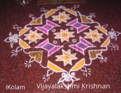 Rangoli: dotted Rangoli