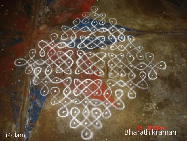 Rangoli: sikku kolam1