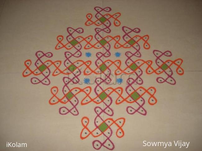 Rangoli: Chikku kolam