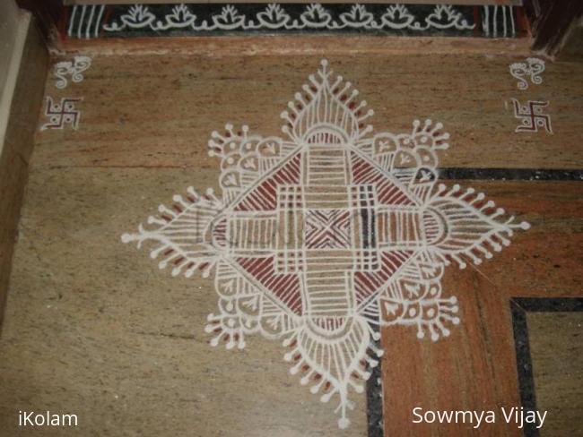 Rangoli: Friday kolam