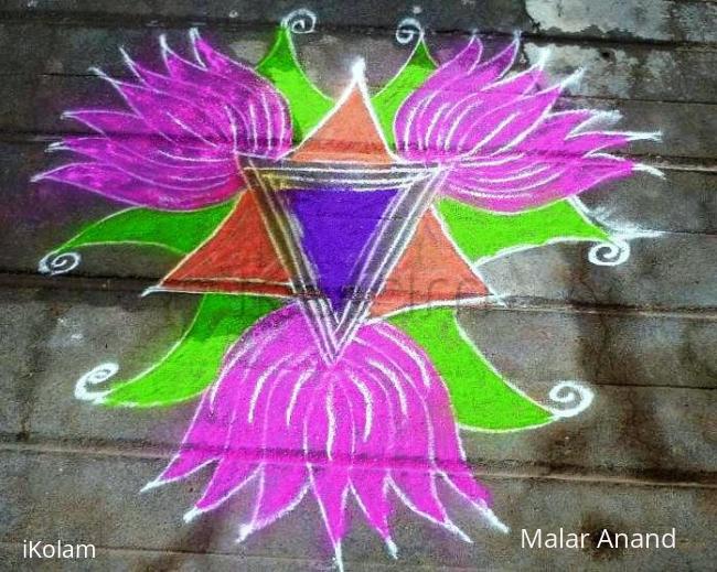 Rangoli: Lotus Rangoli