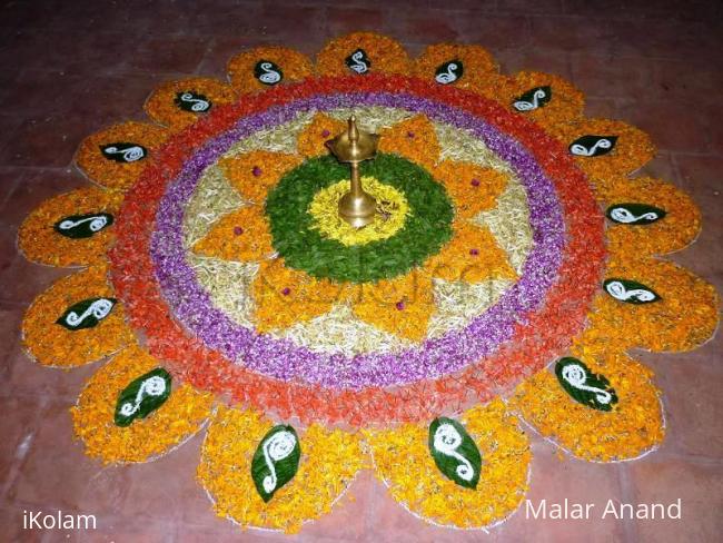 Rangoli: Onam Pookolam