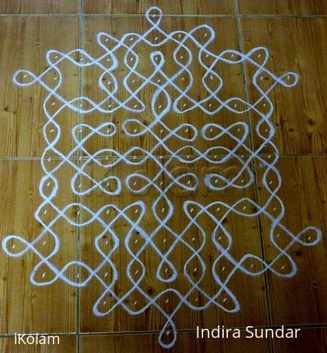 Rangoli: Inspirational Murukku kolam