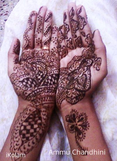 Rangoli: Mehandi design