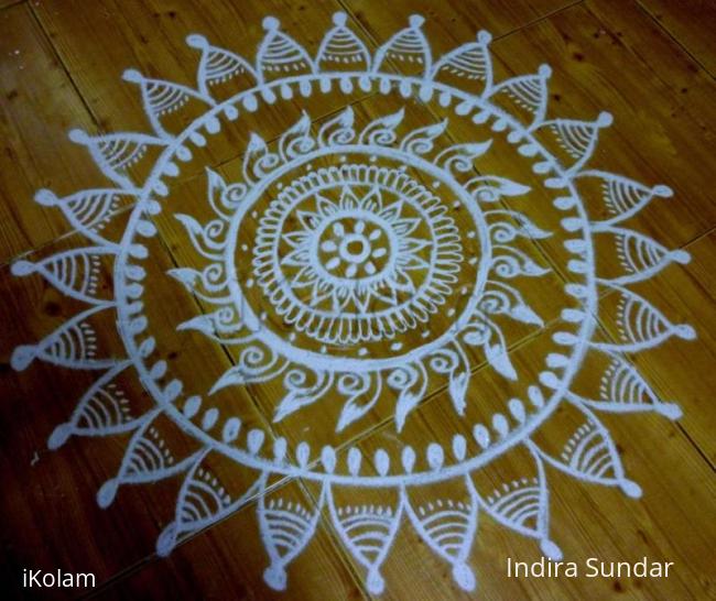 Rangoli: New year 2011