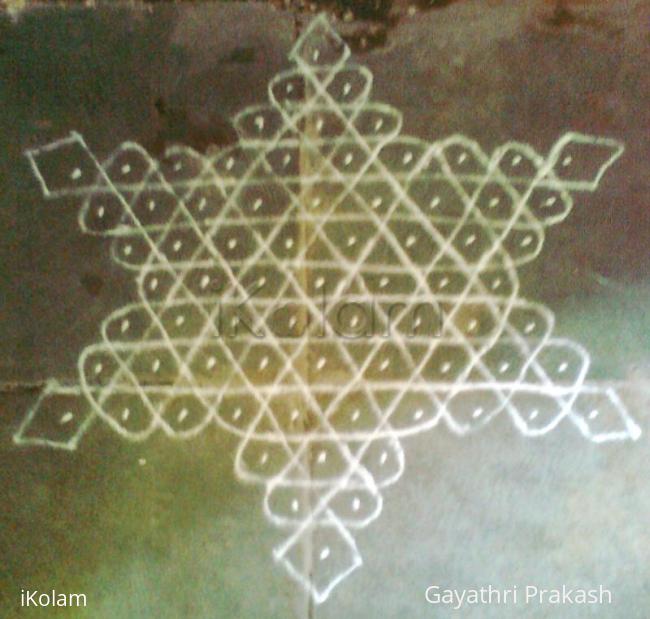 Rangoli: Dot Kolam