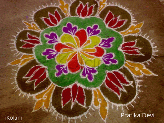 Rangoli: My second one