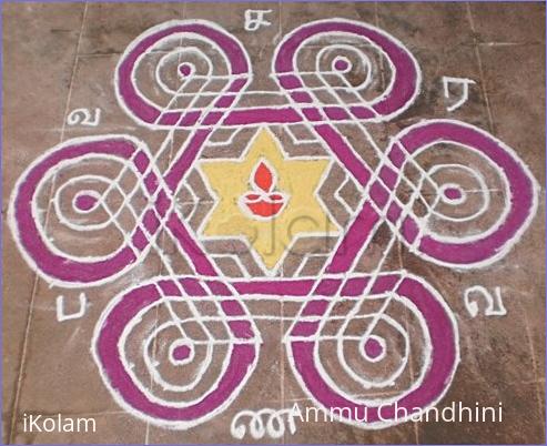 Rangoli: SHASHTI KOLAM