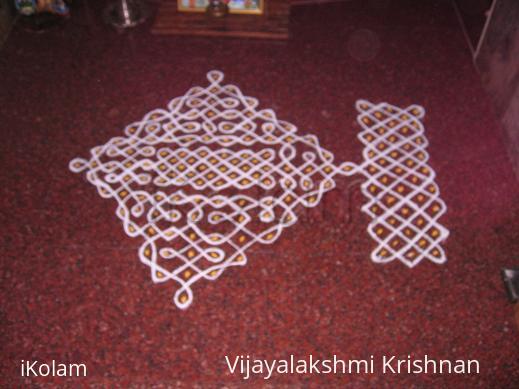 Rangoli: little sikku kolam