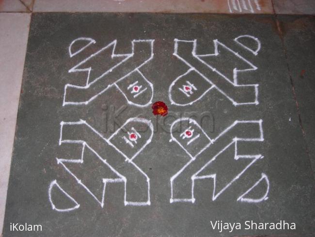 Rangoli: Pradosha Kolam