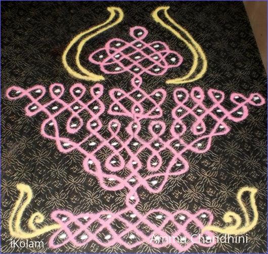 Rangoli: Rainy day kolam