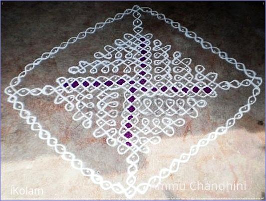 Rangoli: Dotted kolam