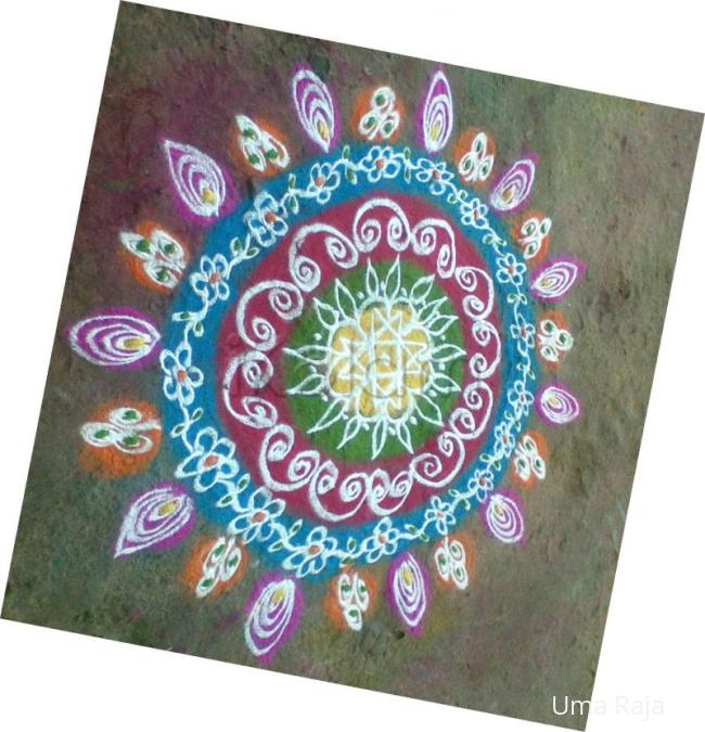 Rangoli: sbkolam