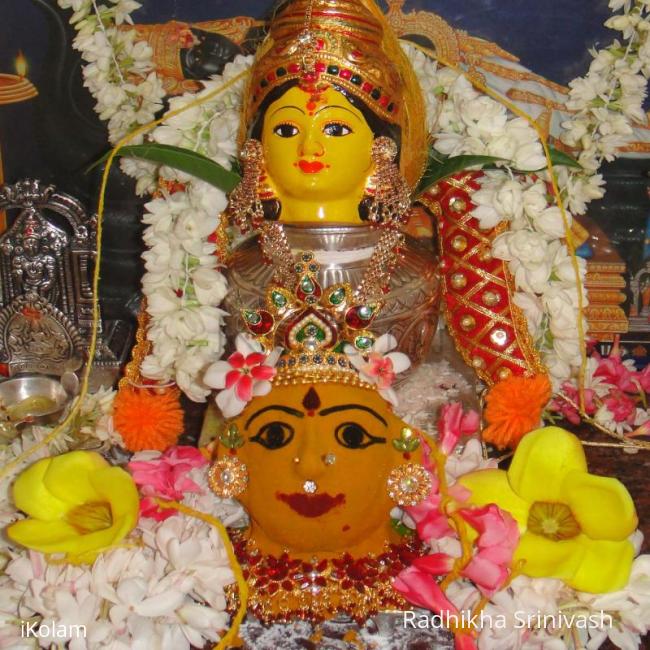 Rangoli: Varalakshmi pooja