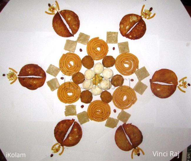 Rangoli: Edible Rangoli