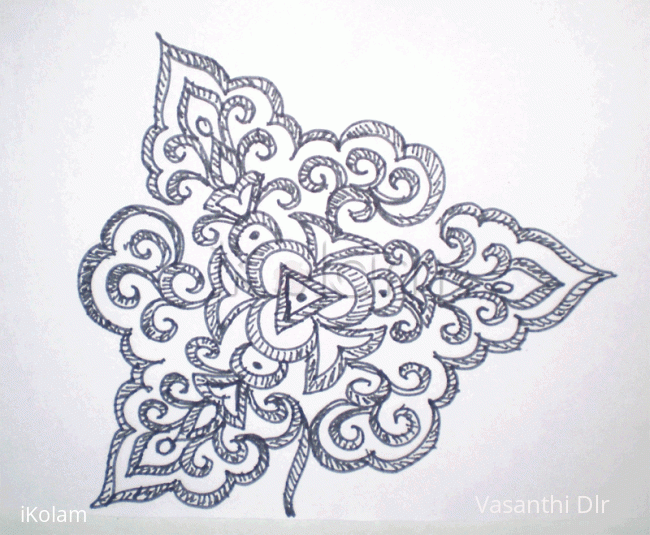 Rangoli: Leaf