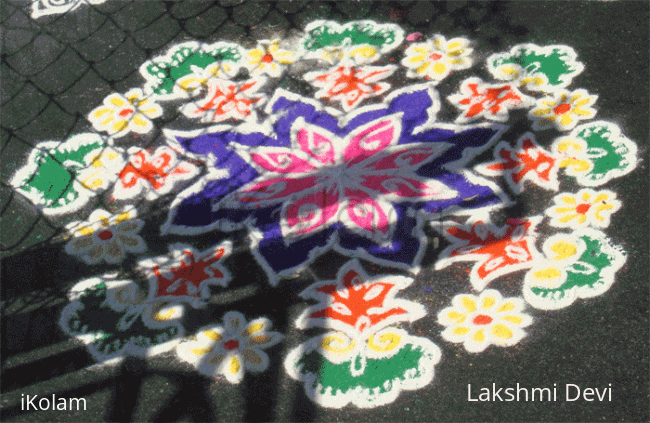 Rangoli: Free hand Rangoli