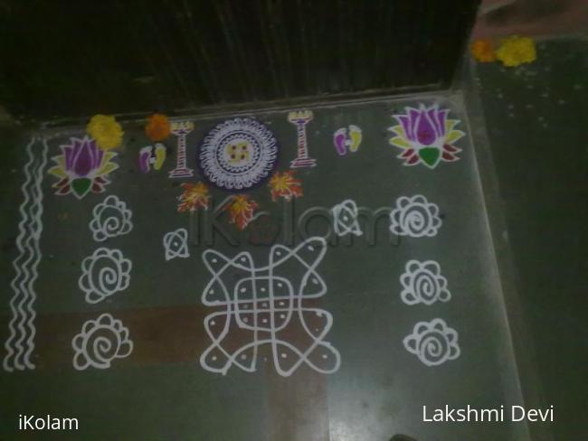 Rangoli: Stencil rangoli