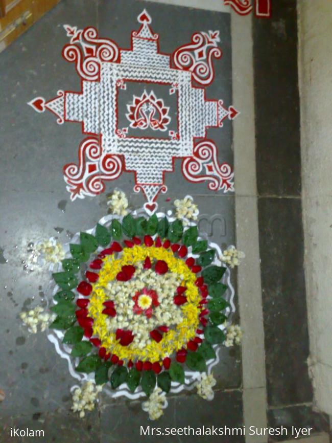 Rangoli: Combination Kolam