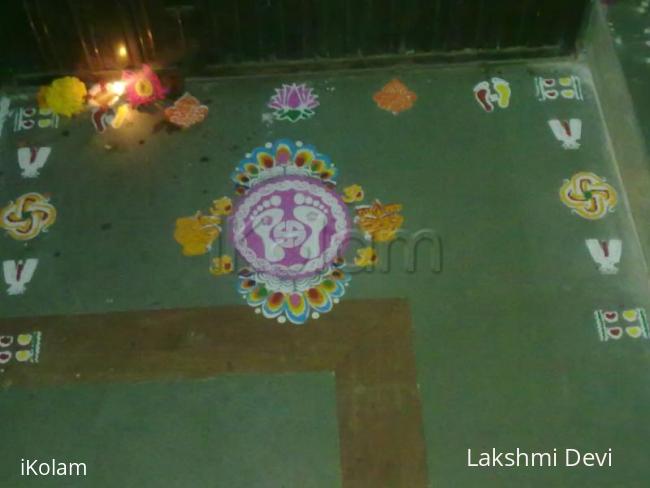 Rangoli: Stencil rangoli