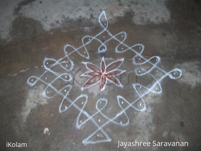 Rangoli: Simple Daily kolam