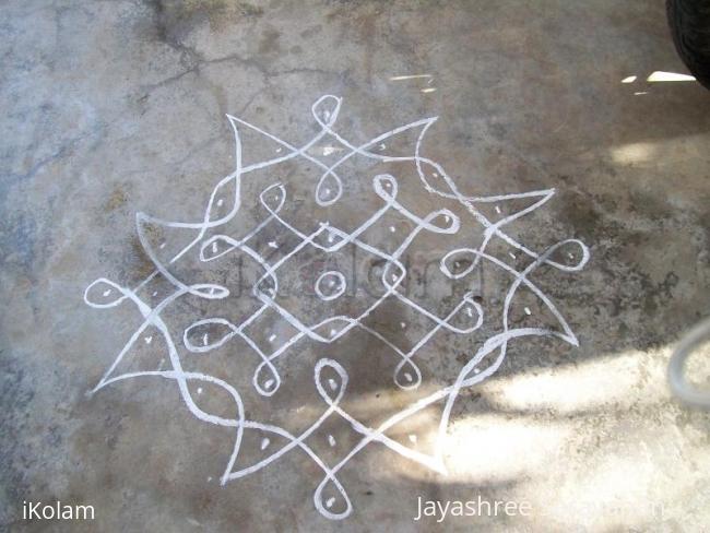 Rangoli: dotted