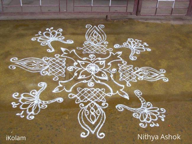 Rangoli: Free hand Kolam