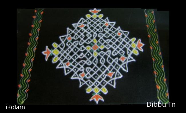 Rangoli: 15 x 1 Kolam