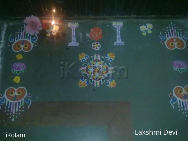 Rangoli: Stencil rangoli