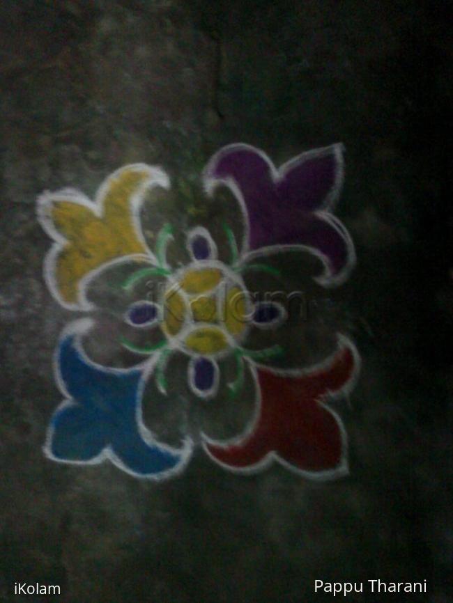 Rangoli: my own design