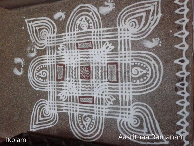 Rangoli: Gokulashtami Kolam