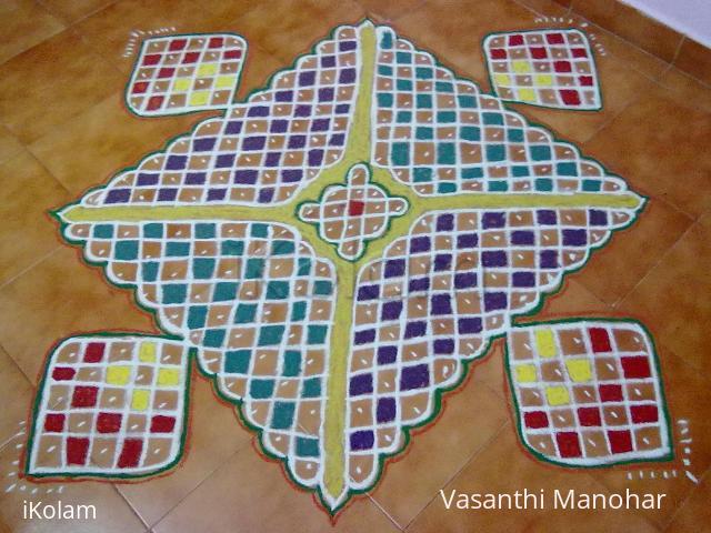 Rangoli: Dotted kolam