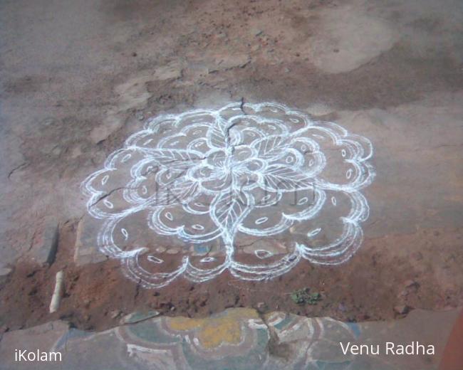 Rangoli: freehand rongoli