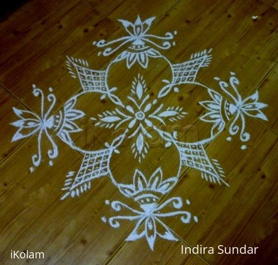 Rangoli: Freehand kolam