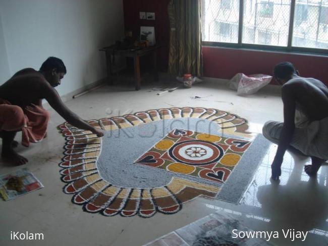 Rangoli: Bhagavathy Sevai 2