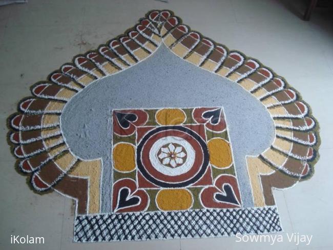 Rangoli: Bhagavathy Sevai 3