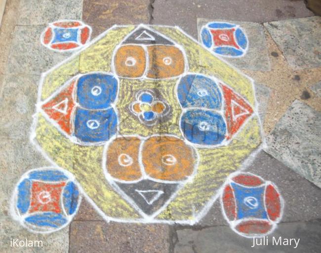 Rangoli: JOKER KOLAM