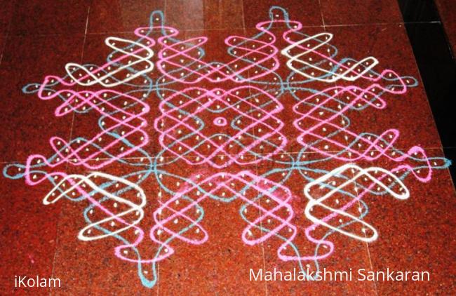 Rangoli: Chikku Kolam