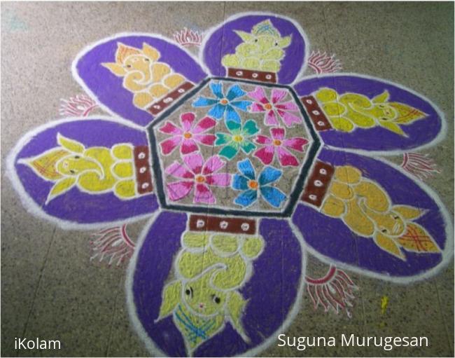 Rangoli: vinayakar chathurthi