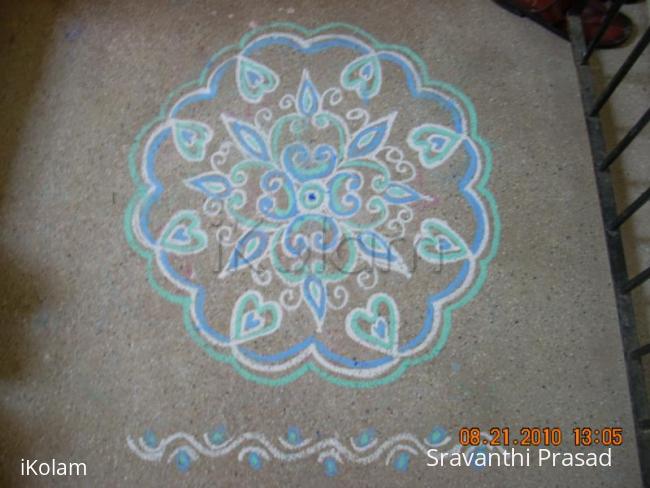 Rangoli: Freehand Kolam