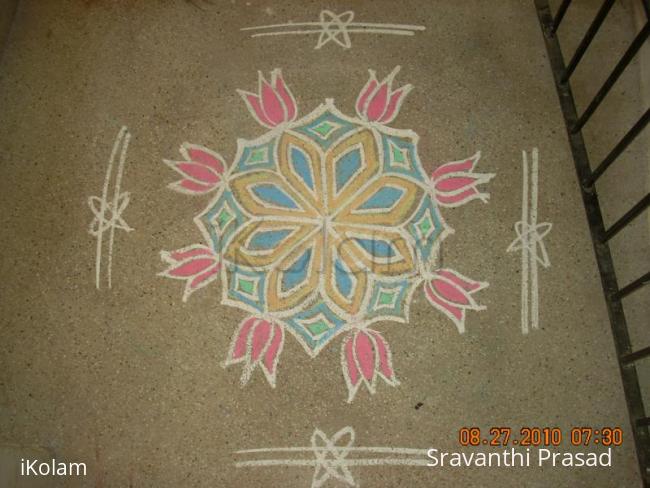 Rangoli: Freehand Kolam