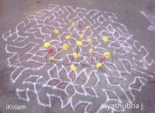 Rangoli: Dotted kolam