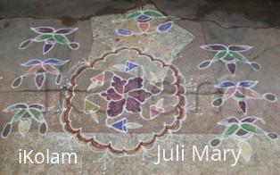 Rangoli: VARALAKSHMI KOLAM