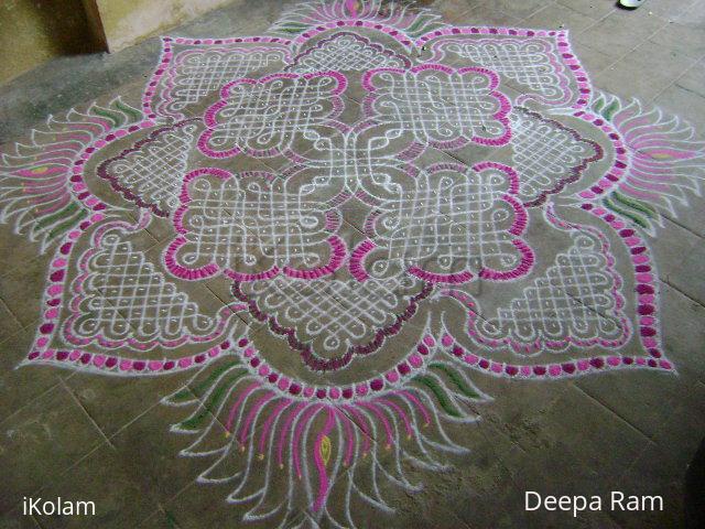 Rangoli: pulli kolam