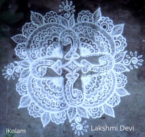 Rangoli: Free hand kolam