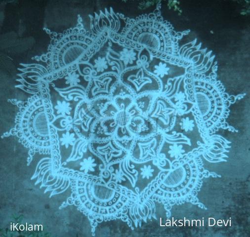 Rangoli: Free hand kolam