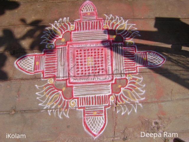 Rangoli: Pradosham kolam